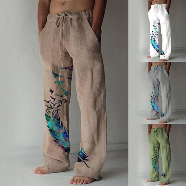 men's pants men feather print pockets vintage loose mid waist pant korean harem streetwear joggers harajuku sweatpants plus size, Black
men's pants men feather print pockets vintage loose mid waist pant korean harem streetwear joggers harajuku sweatpants plus size, Black