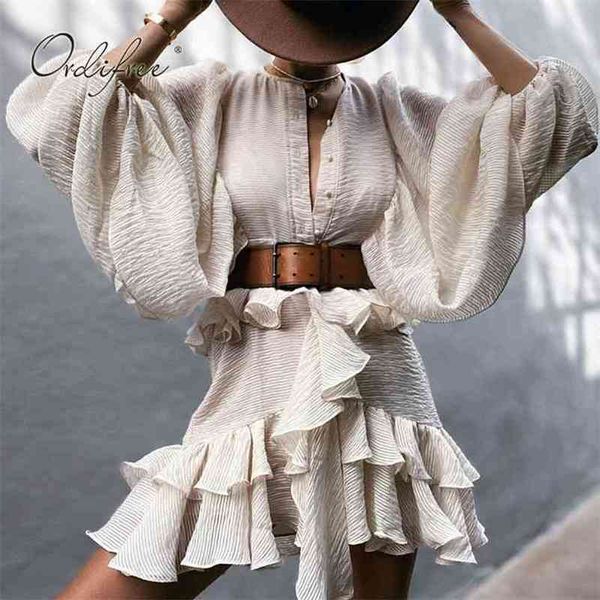 summer boho women ruffle mini dress long sleeve loose belted tunic beach 210513, Black;gray
summer boho women ruffle mini dress long sleeve loose belted tunic beach 210513, Black;gray