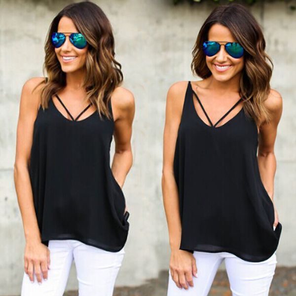 new chiffon sling in summer, Black;white