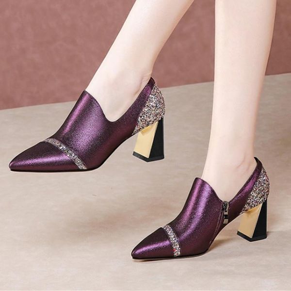 dress shoes women cow leather casual wedding party spring summer concise elegant bling decoration poined toe woman, Black
dress shoes women cow leather casual wedding party spring summer concise elegant bling decoration poined toe woman, Black