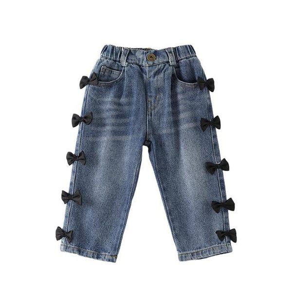 kids girls jeans pants 2021 autumn arrival fashion straight bow denim trousers children clothes for 1-5years, Blue
kids girls jeans pants 2021 autumn arrival fashion straight bow denim trousers children clothes for 1-5years, Blue