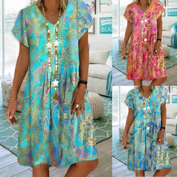 2021 summer women's new v-neck print temperament commuter short sleeve dress, Black;gray
2021 summer women's new v-neck print temperament commuter short sleeve dress, Black;gray