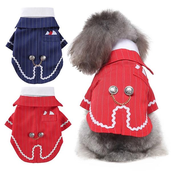 dog apparel summer striped pet shirts tuxedo suit with tie for dogs cats puppy spring costume formal gentleman wedding shirt
dog apparel summer striped pet shirts tuxedo suit with tie for dogs cats puppy spring costume formal gentleman wedding shirt