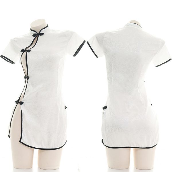 lingerie lady cheongsam girl student high slit uniform allure show figure private room t0134, Black;white
lingerie lady cheongsam girl student high slit uniform allure show figure private room t0134, Black;white