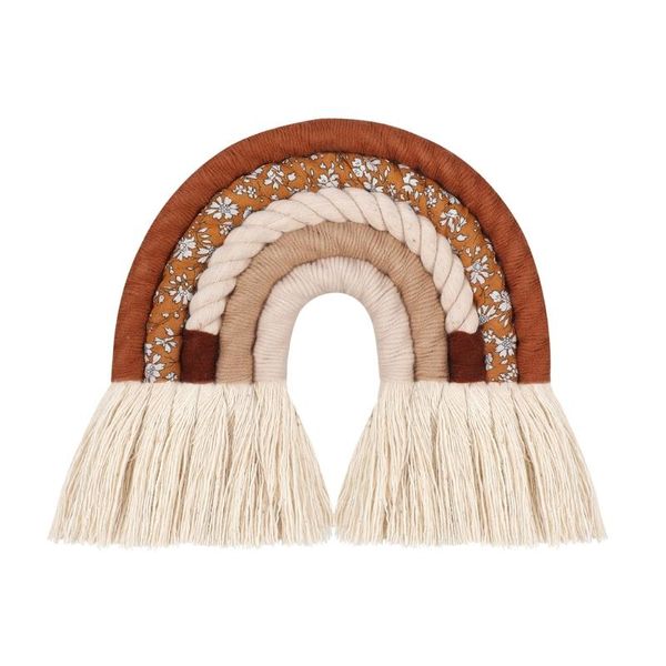 decorative objects & figurines diy rope rainbow wall hanging decoration handmade woven nordic ornament baby room accessories living lxac
decorative objects & figurines diy rope rainbow wall hanging decoration handmade woven nordic ornament baby room accessories living lxac