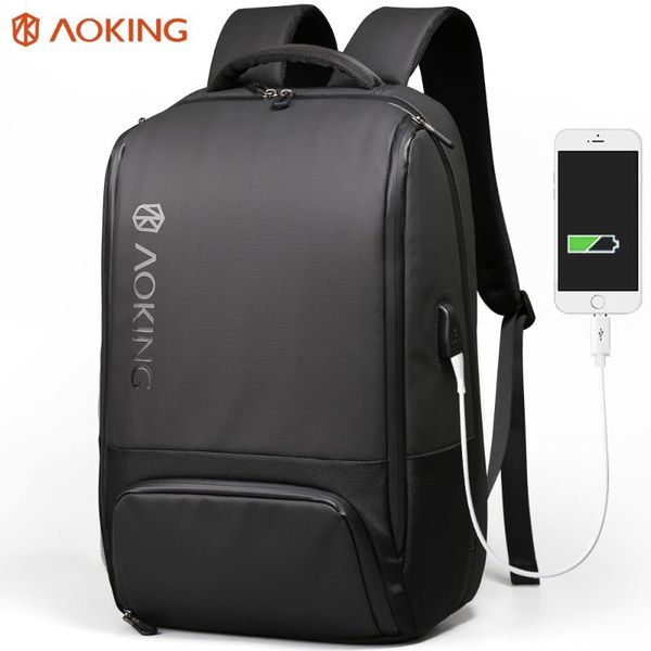 backpack aoking men stylish water resistance with usb charing college male shell shape business office daypack 
backpack aoking men stylish water resistance with usb charing college male shell shape business office daypack