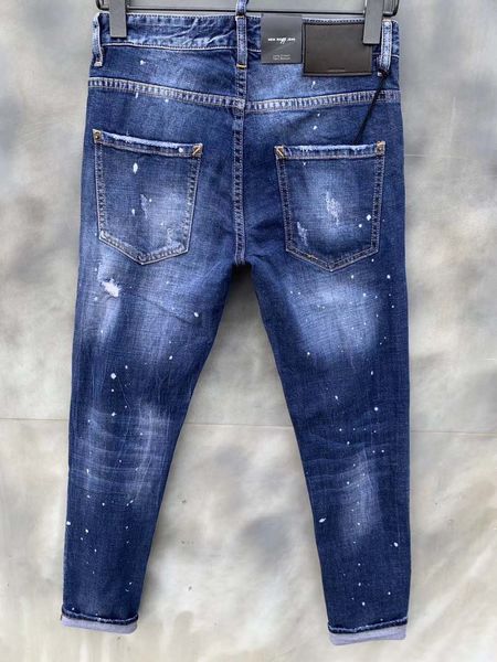 men's jeans mens luxury designer ny ripped cool guy causal hole denim fashion brand fit men washed pants 61295, Blue
men's jeans mens luxury designer ny ripped cool guy causal hole denim fashion brand fit men washed pants 61295, Blue