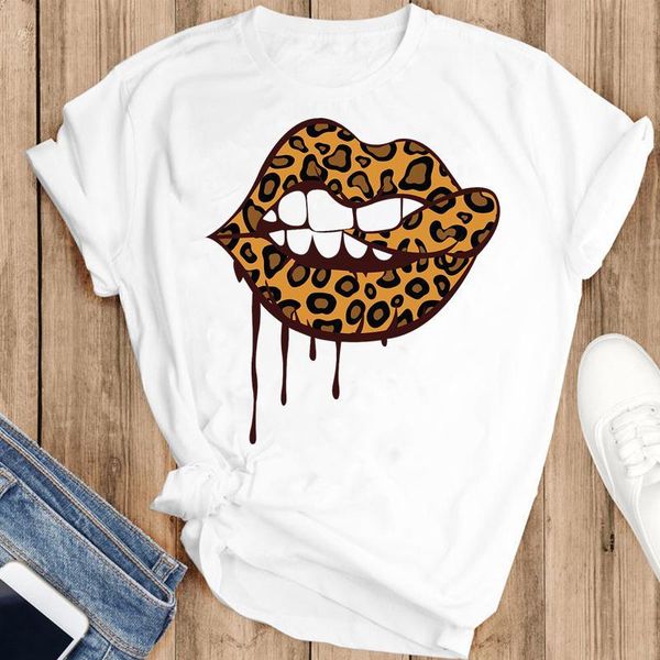 women's t-shirt women graphic clothing leopard lip style cute fashion print short sleeve summer female clothes tees tshirt, White
women's t-shirt women graphic clothing leopard lip style cute fashion print short sleeve summer female clothes tees tshirt, White