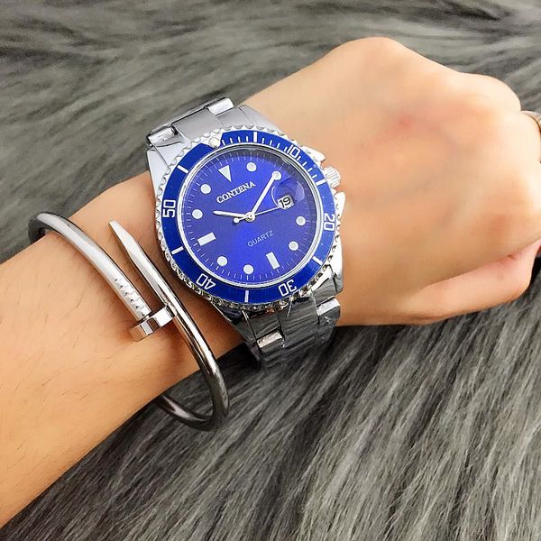 wristwatches contena brand life waterproof men watch stainless steel belt quartz watches dress reloj hombre de cuero male clock, Slivery;brown
wristwatches contena brand life waterproof men watch stainless steel belt quartz watches dress reloj hombre de cuero male clock, Slivery;brown