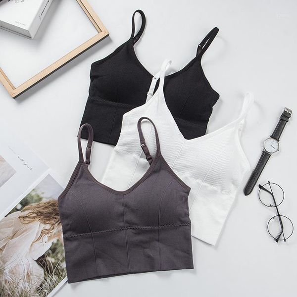 camisoles & tanks girls underwear cotton vest breathable bra solid color ladies tube women female seamless wire lingerie 2021, Black;white
camisoles & tanks girls underwear cotton vest breathable bra solid color ladies tube women female seamless wire lingerie 2021, Black;white
