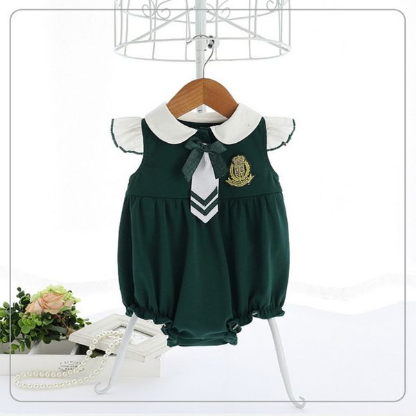rompers spring baby sleeveless romper green student style tie bodysuits suit boy girl clothes e9202 sbs6, Blue
rompers spring baby sleeveless romper green student style tie bodysuits suit boy girl clothes e9202 sbs6, Blue