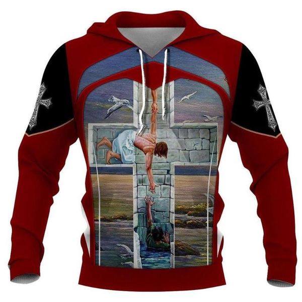 men's hoodies & sweatshirts cloocl fashion christian jesus hoodie 3d printed harajuku style long sleeve hooded casual pullover men clo, Black
men's hoodies & sweatshirts cloocl fashion christian jesus hoodie 3d printed harajuku style long sleeve hooded casual pullover men clo, Black