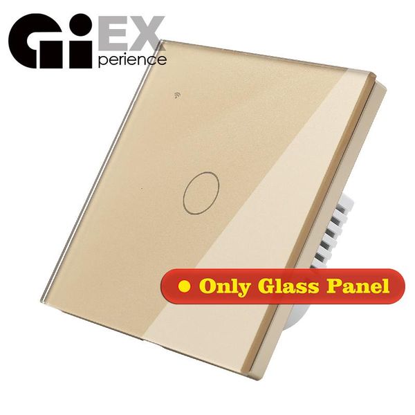 smart home control wifi touch light wall switch round gold glass panel only (no switch)
smart home control wifi touch light wall switch round gold glass panel only (no switch)