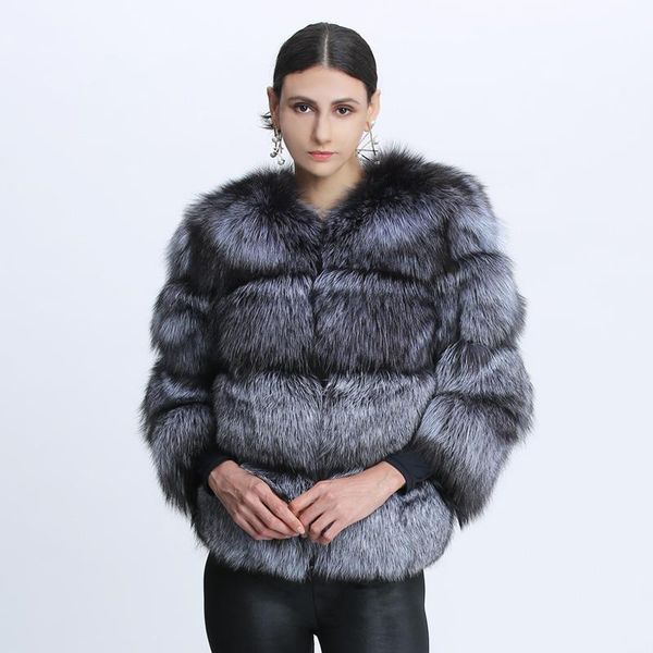 women's fur & faux women natural coat winter real ladies raccoon jacket genuine oversize clothes outerwear 2021 fashion, Black
women's fur & faux women natural coat winter real ladies raccoon jacket genuine oversize clothes outerwear 2021 fashion, Black