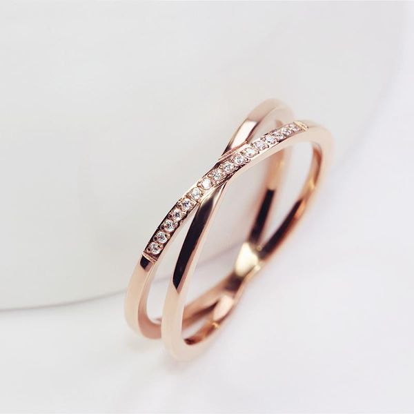 charm cross micro-set white zircon gold/rosegold/silver-color ring titanium-steel women fashion jewelry engagement birthday gift wedding rin, Slivery;golden
charm cross micro-set white zircon gold/rosegold/silver-color ring titanium-steel women fashion jewelry engagement birthday gift wedding rin, Slivery;golden
