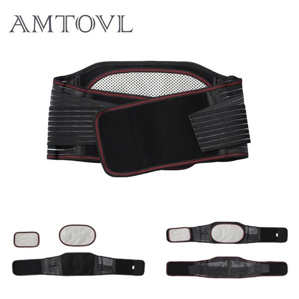 back support waist brace lumbar lower belt strap backache pain relief posture trimmer removable magnetic self heating, Black;gray
back support waist brace lumbar lower belt strap backache pain relief posture trimmer removable magnetic self heating, Black;gray