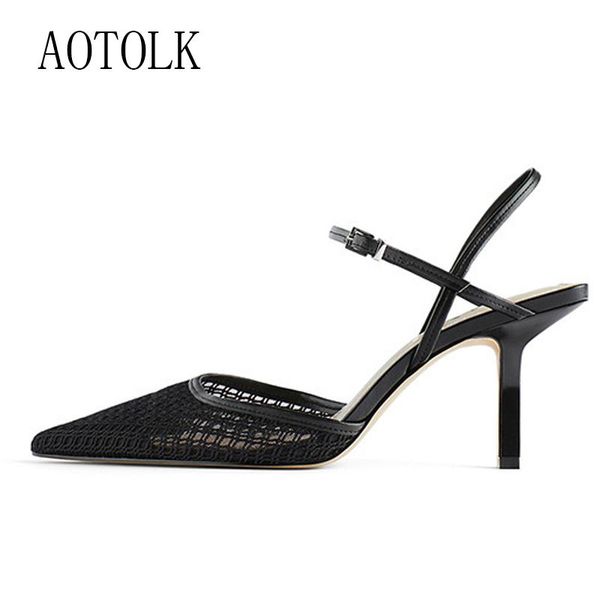 sandals women apricot mesh stiletto high heels pointed toe buckle party dress shoes large size 40 2021 summer luxury fashion, Black
sandals women apricot mesh stiletto high heels pointed toe buckle party dress shoes large size 40 2021 summer luxury fashion, Black