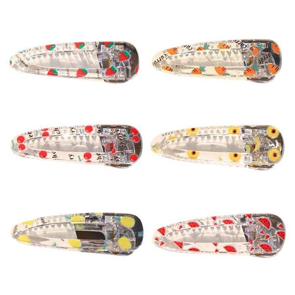 summer female girls transparent acrylic hair clips cute cartoon fruits printed duckbill hairpins waterdrop barrettes accessories
summer female girls transparent acrylic hair clips cute cartoon fruits printed duckbill hairpins waterdrop barrettes accessories