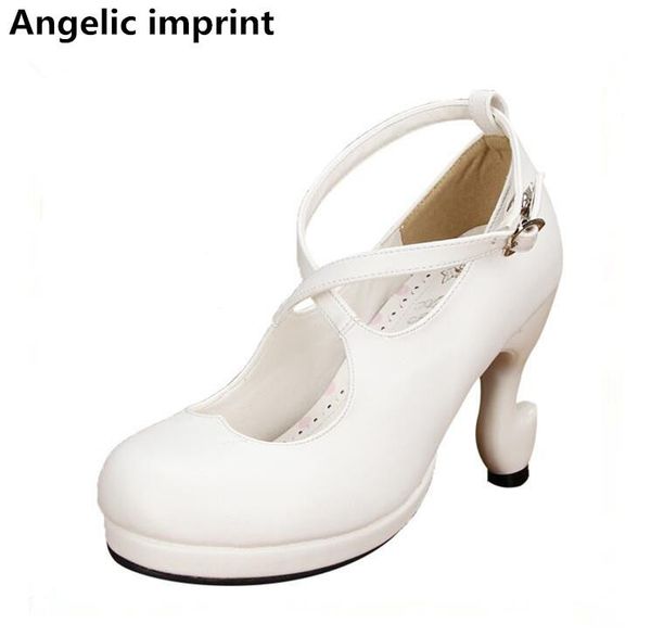 angelic imprint handmade woman mori girl lolita cosplay shoes lady high heels pumps women princess dress party 34-44 8.5cm, Black
angelic imprint handmade woman mori girl lolita cosplay shoes lady high heels pumps women princess dress party 34-44 8.5cm, Black