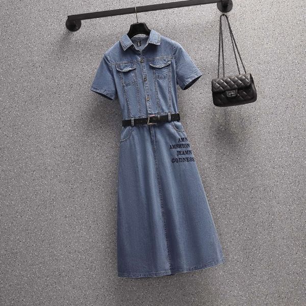 casual dresses dress skirt summer large women's fat mm show thin cover belly age reducing french denim shirt f3v8, Black;gray
casual dresses dress skirt summer large women's fat mm show thin cover belly age reducing french denim shirt f3v8, Black;gray