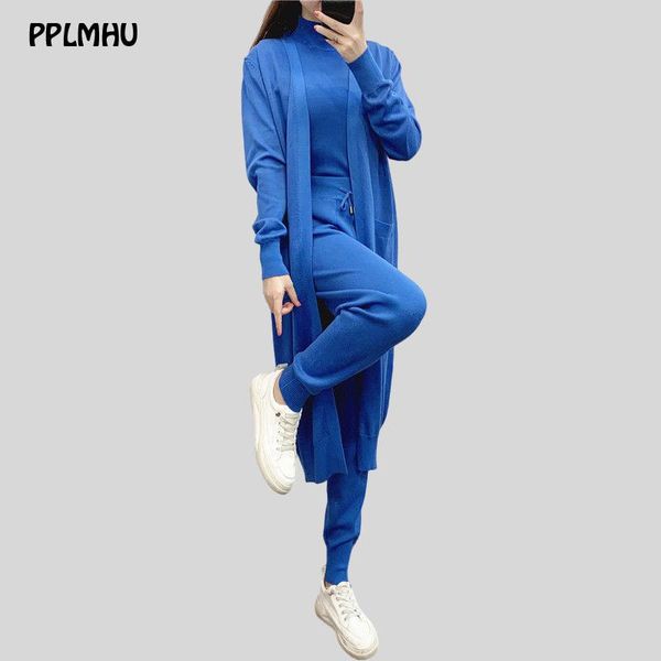 women's two piece pants 3pcs set women knitted suit fashion fall casual tracksuit sleeveless pullover vest drawstring long sweater card, White
women's two piece pants 3pcs set women knitted suit fashion fall casual tracksuit sleeveless pullover vest drawstring long sweater card, White