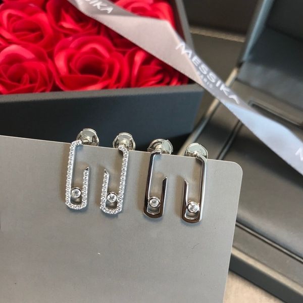 925 sterling silver stud inlaid with zircon famous brand fine messica fashion jewelry for mother women wholesale earrings, Golden;silver
925 sterling silver stud inlaid with zircon famous brand fine messica fashion jewelry for mother women wholesale earrings, Golden;silver