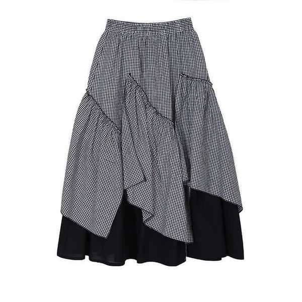 japanese plaid patchwork mujer faldas spring summer casual skirts women stretch waist design loose clothing 13a248 210525, Black
japanese plaid patchwork mujer faldas spring summer casual skirts women stretch waist design loose clothing 13a248 210525, Black