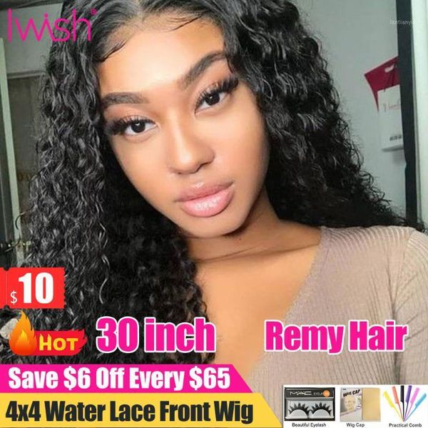 inch 4x4 water wave lace closure wig pre plucked 150% brazilian remy front human hair wigs for women with baby hair1, Black;brown
inch 4x4 water wave lace closure wig pre plucked 150% brazilian remy front human hair wigs for women with baby hair1, Black;brown