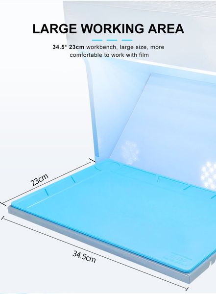 jiutu dust cleaning room laminar flow hood use for lcd repair clean bench work with led and rubber mat
jiutu dust cleaning room laminar flow hood use for lcd repair clean bench work with led and rubber mat