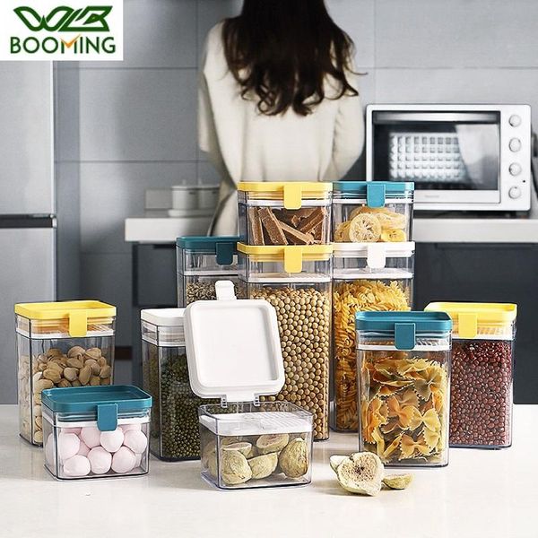plastic sealed tank grids design container kitchen and home storage organizer boxes 3 capacity canister bottles & jars
plastic sealed tank grids design container kitchen and home storage organizer boxes 3 capacity canister bottles & jars