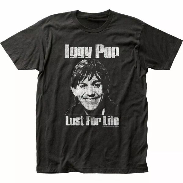 iggy pop lust for life t shirt mens licensed rock n roll band stooges tee black, White;black
iggy pop lust for life t shirt mens licensed rock n roll band stooges tee black, White;black