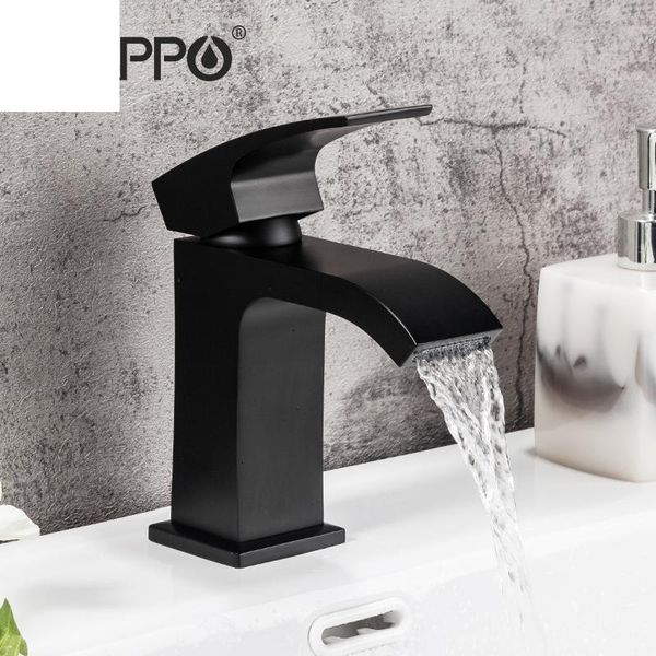 black faucet mixer bathroom torneiras waterfall basin faucets cold water brass mixers single handle sink
black faucet mixer bathroom torneiras waterfall basin faucets cold water brass mixers single handle sink