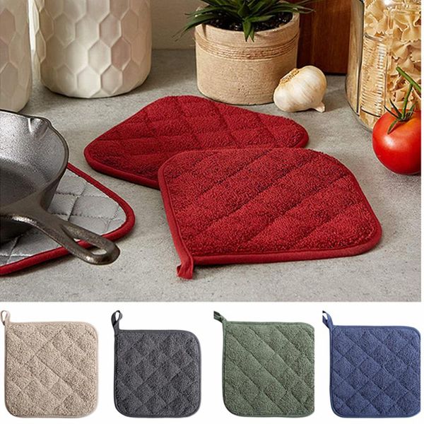 mats & pads multipurpose cotton pot holder cooking square potholders heat resistant table placemat kitchen tool baking accessories
mats & pads multipurpose cotton pot holder cooking square potholders heat resistant table placemat kitchen tool baking accessories