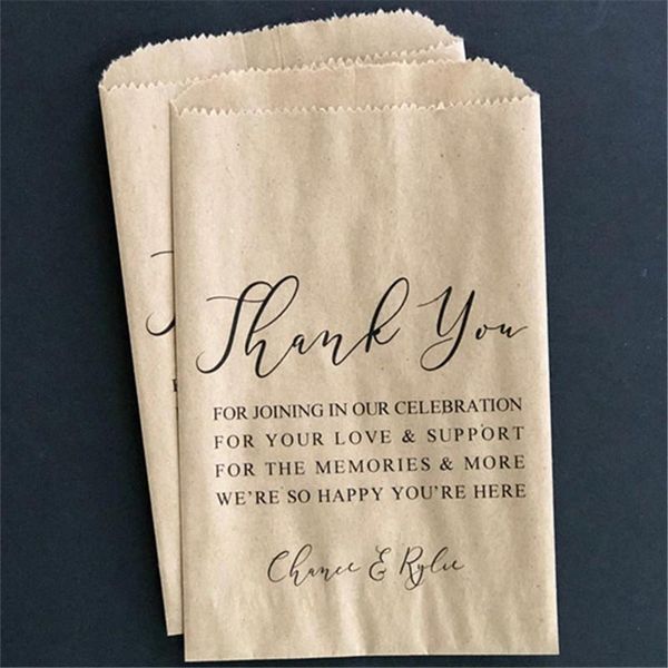 gift wrap custom wedding thank you bags, candy buffet sacks, favors recycled brown paper personalized printed sack
gift wrap custom wedding thank you bags, candy buffet sacks, favors recycled brown paper personalized printed sack
