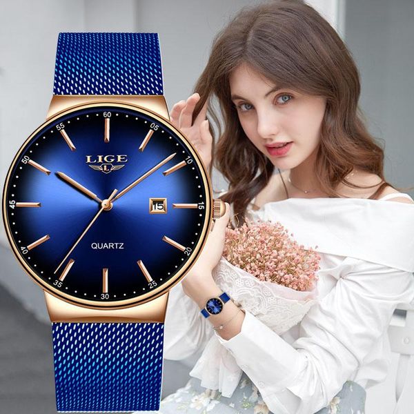 wristwatches lige women watches fashion sports mesh steel dress quartz watch ladies date waterproof wear gift, Slivery;brown
wristwatches lige women watches fashion sports mesh steel dress quartz watch ladies date waterproof wear gift, Slivery;brown