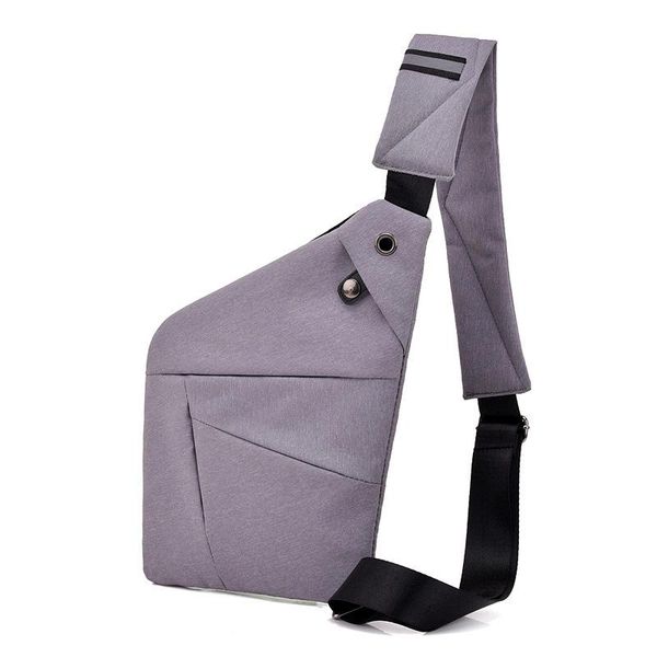 multi pocket chest bag for messenger anti-theft sling pack with headset interface gray waist bags
multi pocket chest bag for messenger anti-theft sling pack with headset interface gray waist bags