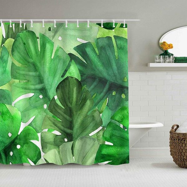 shower curtain green tropical plants leaves waterproof bath curtains hooks included -bathroom decorative ideas polyester fabric
shower curtain green tropical plants leaves waterproof bath curtains hooks included -bathroom decorative ideas polyester fabric