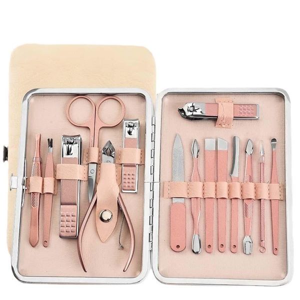 nail art kits rose gold manicure set 15-piece clippers stainless steel can be customized logo
nail art kits rose gold manicure set 15-piece clippers stainless steel can be customized logo