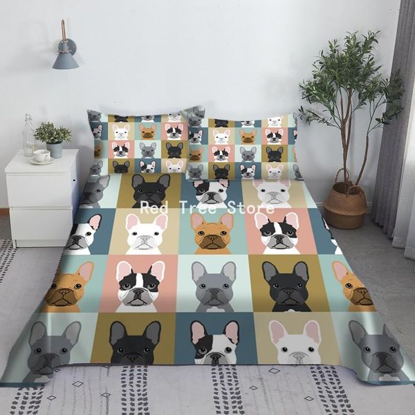 sheets & sets 2/3 pcs summer sheet set flat with case cute dogs printed soft polyester washable twin queen king size bedding
sheets & sets 2/3 pcs summer sheet set flat with case cute dogs printed soft polyester washable twin queen king size bedding