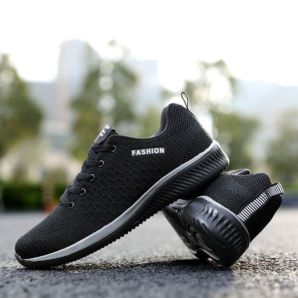 2021 large leisure sports running fashion comfortable men's sho, Black
