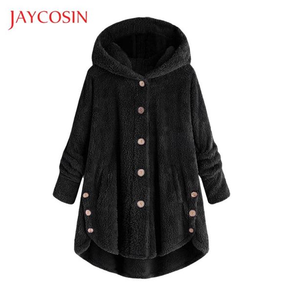 women's jackets jaycosin fashion and leisure style of button jacket, fluffy tail cap pullover, loose sweater cotton warm, Black;brown
women's jackets jaycosin fashion and leisure style of button jacket, fluffy tail cap pullover, loose sweater cotton warm, Black;brown