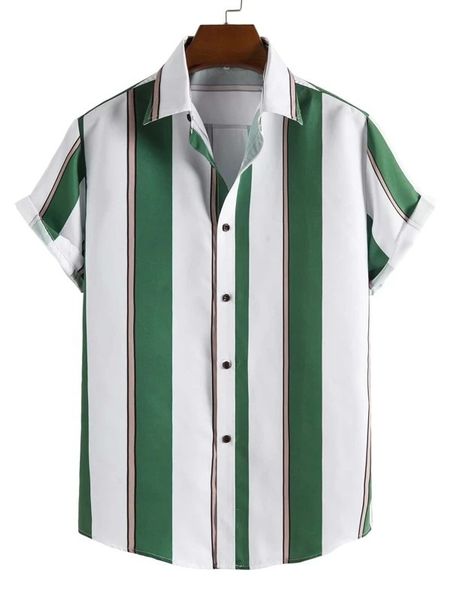 men's shirts 2021 holiday hawaiian stripe casual fashion short sleeve shirt, White;black
men's shirts 2021 holiday hawaiian stripe casual fashion short sleeve shirt, White;black