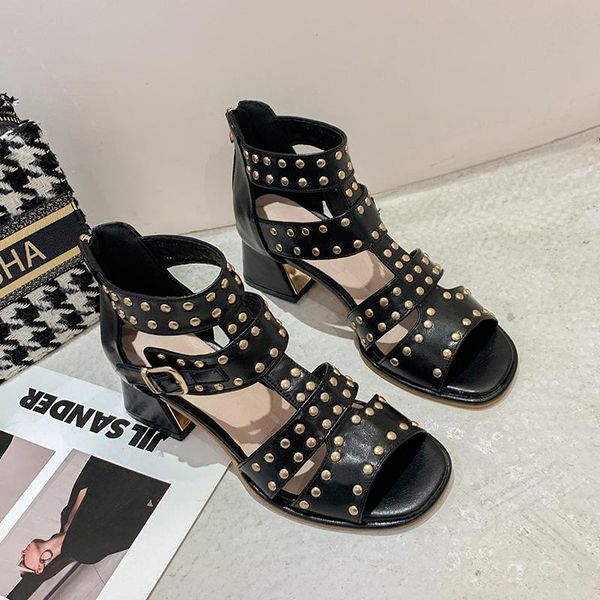 sandals women 2021 summer hollow fashion rivet outdoor beach female net red thick heel high roman shoes ladies, Black
sandals women 2021 summer hollow fashion rivet outdoor beach female net red thick heel high roman shoes ladies, Black