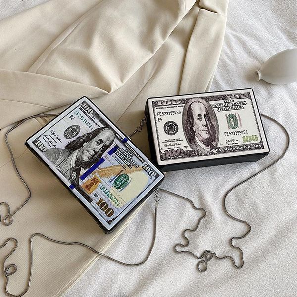 evening bags luxury creative 2021 trendy european and american fashion personality banknote messenger bag hit color chain female
evening bags luxury creative 2021 trendy european and american fashion personality banknote messenger bag hit color chain female