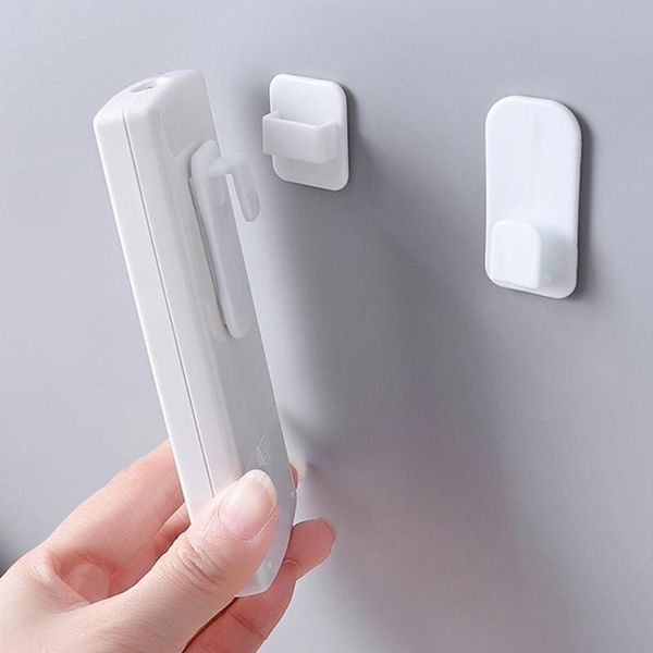 hooks & rails 2pair plastic sticky hook set air conditioner tv remote control key practical wall storage strong hanger holder
hooks & rails 2pair plastic sticky hook set air conditioner tv remote control key practical wall storage strong hanger holder