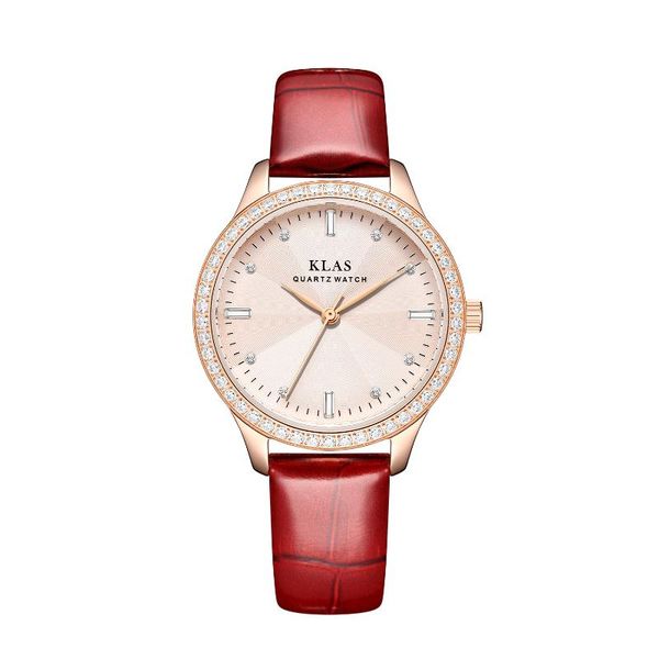 wristwatches 2021 design carving pattern dial 26.0 mm bracelet watch ladies leather strap quartz wrist band womenklas brand, Slivery;brown
wristwatches 2021 design carving pattern dial 26.0 mm bracelet watch ladies leather strap quartz wrist band womenklas brand, Slivery;brown