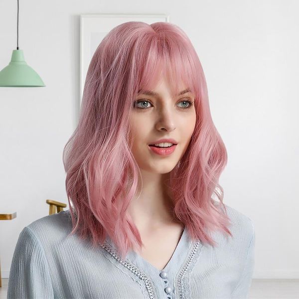 other event & party supplies women fashion high temperature silk synthetic hair pink long wig headwear hairs
other event & party supplies women fashion high temperature silk synthetic hair pink long wig headwear hairs