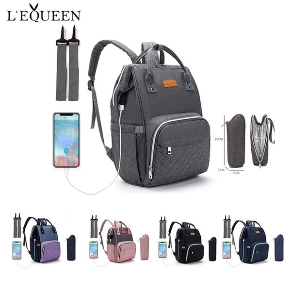 usb diaper bag baby mummy maternity bag for stroller diaper bagpack waterproof nappy backpack nursing bags with hooks 210831
usb diaper bag baby mummy maternity bag for stroller diaper bagpack waterproof nappy backpack nursing bags with hooks 210831