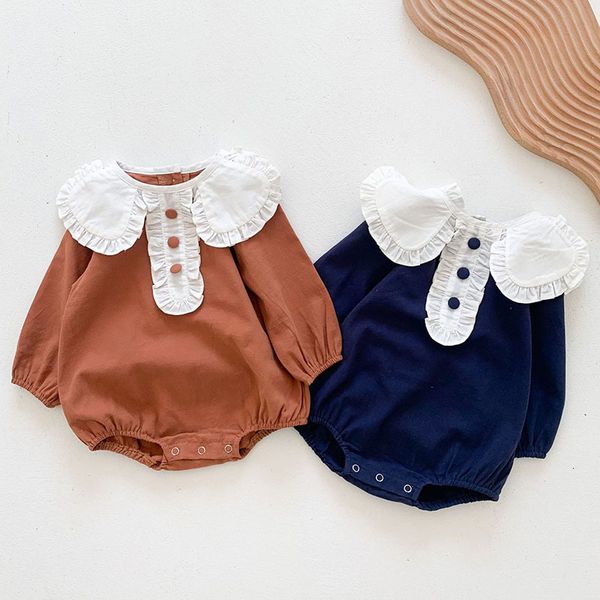 spring kids girl long sleeve pure color rompers autumn infant baby girl newborn rompers clothes baby girl rompers 0-3yrs, Blue
spring kids girl long sleeve pure color rompers autumn infant baby girl newborn rompers clothes baby girl rompers 0-3yrs, Blue