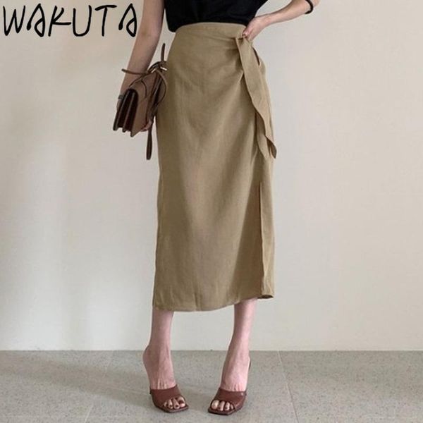 fashion lace up ol chic irregular skirt women ladies office work wear empire waist split maxi skirts korean femme elegant, Black
fashion lace up ol chic irregular skirt women ladies office work wear empire waist split maxi skirts korean femme elegant, Black